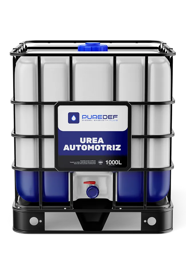 Tote IBC 1,000 L de urea automotriz PUREDEF